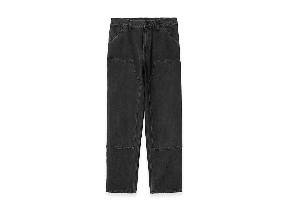 Carhartt WIP Double Knee Pant "Black(Stone Washed)"
