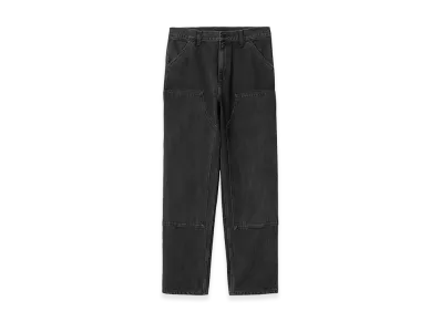 Carhartt WIP Double Knee Pant "Black(Stone Washed)"