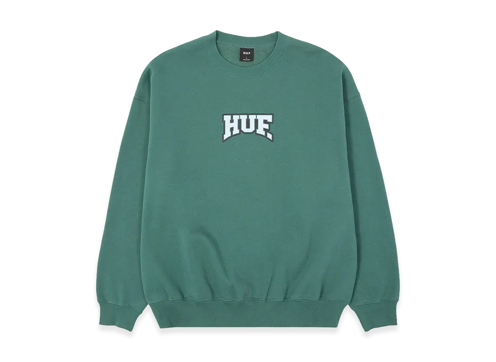 HUF Home Team Crewneck "Pine"