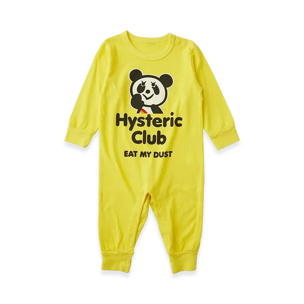 HYSTERIC GLAMOUR Hysteric Club Coverall "Yellow"