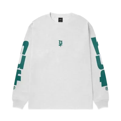 HUF Megablast Stretch Long Sleeve T-shirt "Ash Gray"