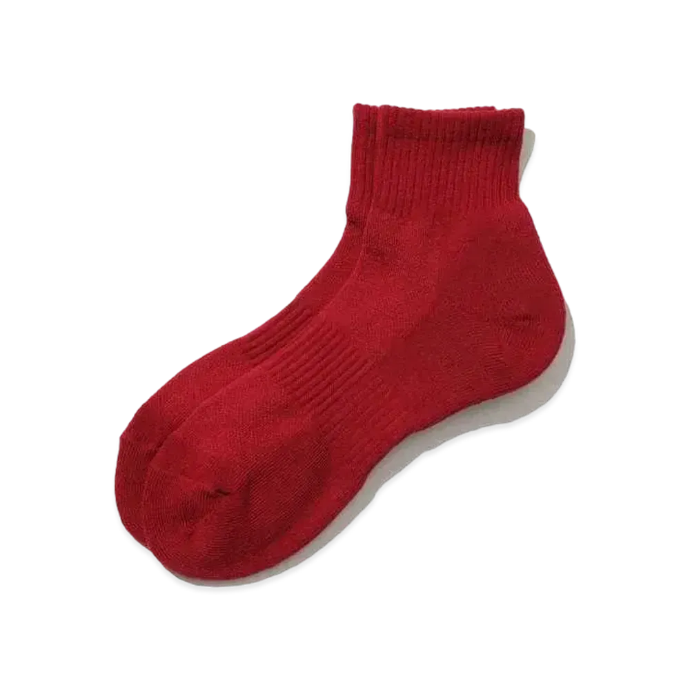 FreshService Original 3-Pack Short Socks "Deep Red"