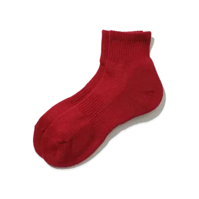 FreshService Original 3-Pack Short Socks "Deep Red"