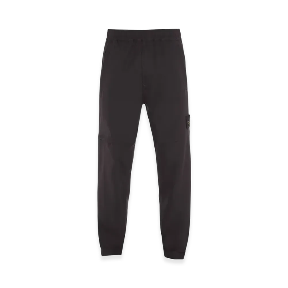 Stone Island 62653 Stretch Nylon Technical Fleece Cargo Sweatpants - 23SS "Black"