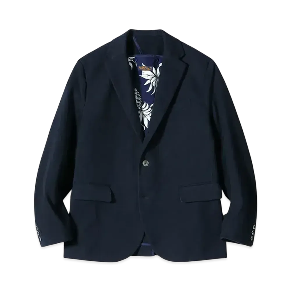 SUN SURF Island Beach Jacket "Navy"