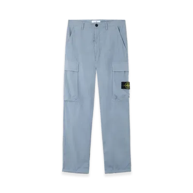 Stone Island 3100043 Stretch Cotton Tela 'Paracadute' "Avio Blue"