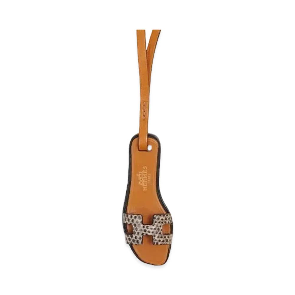 Hermes Oran Nano Lizard/Butler/Vache Hunter "Ombre/Natural Sable/Black"