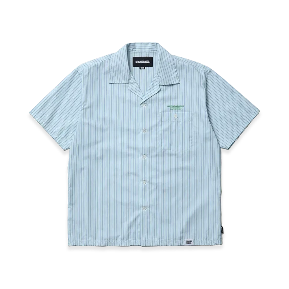 NEIGHBORHOOD Stripe Work Shirt SS "Stripe(C)"