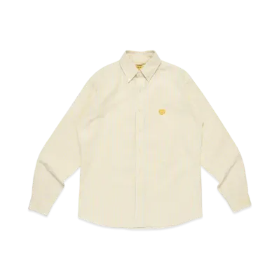 HUMAN MADE Striped Bd Shirt "Yellow"