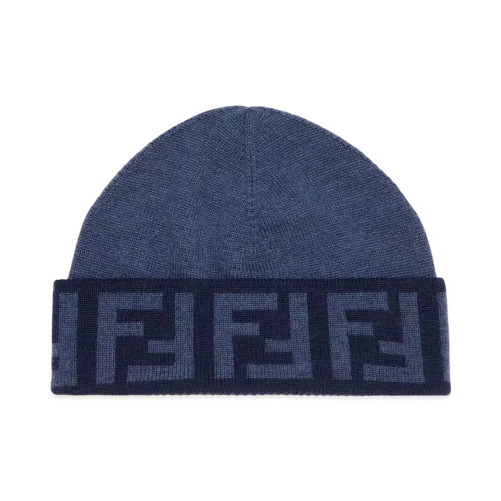 FENDI Beanie Wool "Blue"