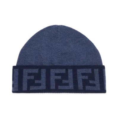 FENDI Beanie Wool "Blue"