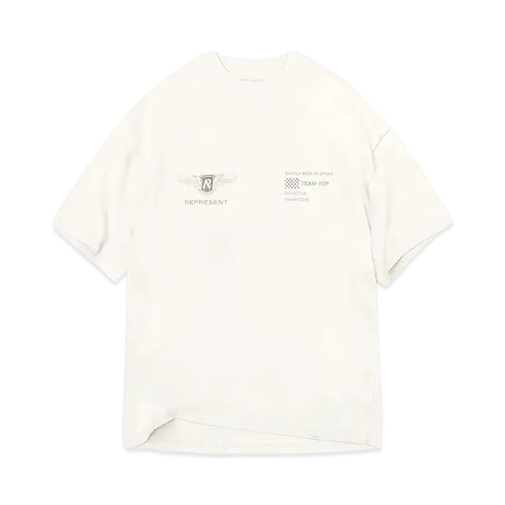 REPRESENT Team Rep T-Shirt "Flat White"