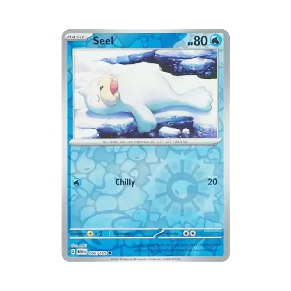 パウワウ C :リバースホロ [MEW EN 086/165]【英語版】(スカーレット&バイオレット「151」)