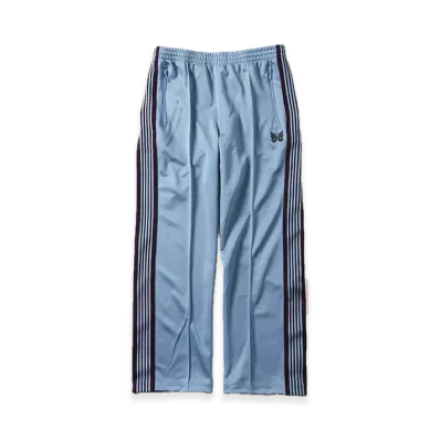 Needles x FREAK'S STORE Exclusive Track Pant-Poly Smooth "Sax"