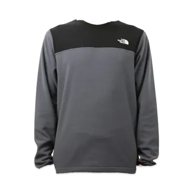 The North Face TNF Tka Glacier Crew Fleece "Vanadis Gray/TNF Black"