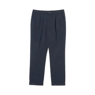 BEAMS Soccer Ankle Easy Pants "Navy"