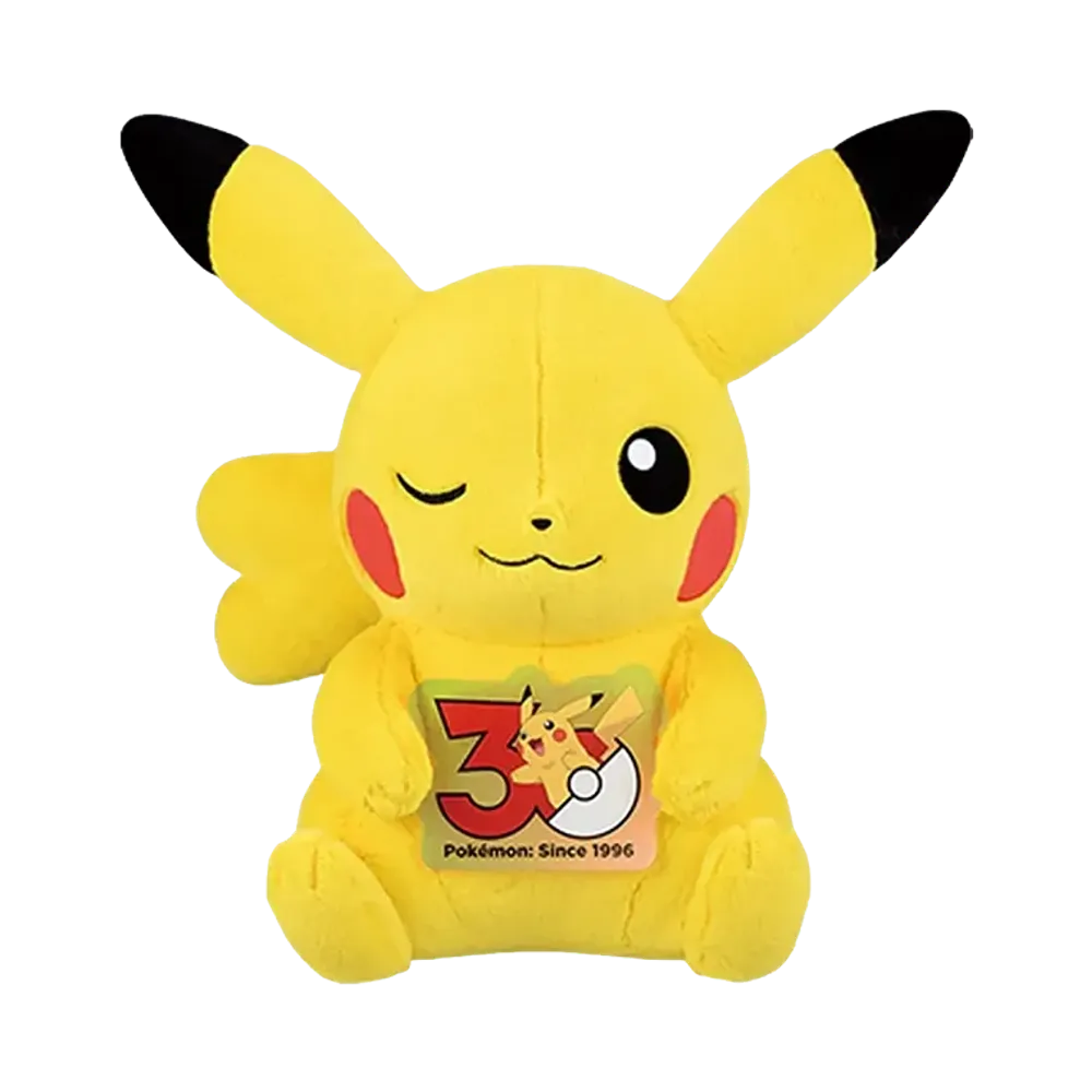BANDAI "Ichiban Kuji" -Pokemon 30th ANNIVERSARY vol.2- Last One Prize 30th anniversary Female Pikachu plush Toy