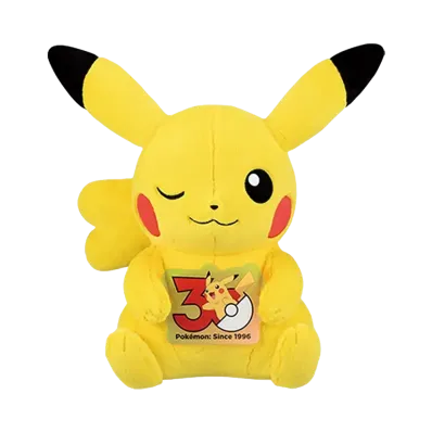 BANDAI "Ichiban Kuji" -Pokemon 30th ANNIVERSARY vol.2- Last One Prize 30th anniversary Female Pikachu plush Toy