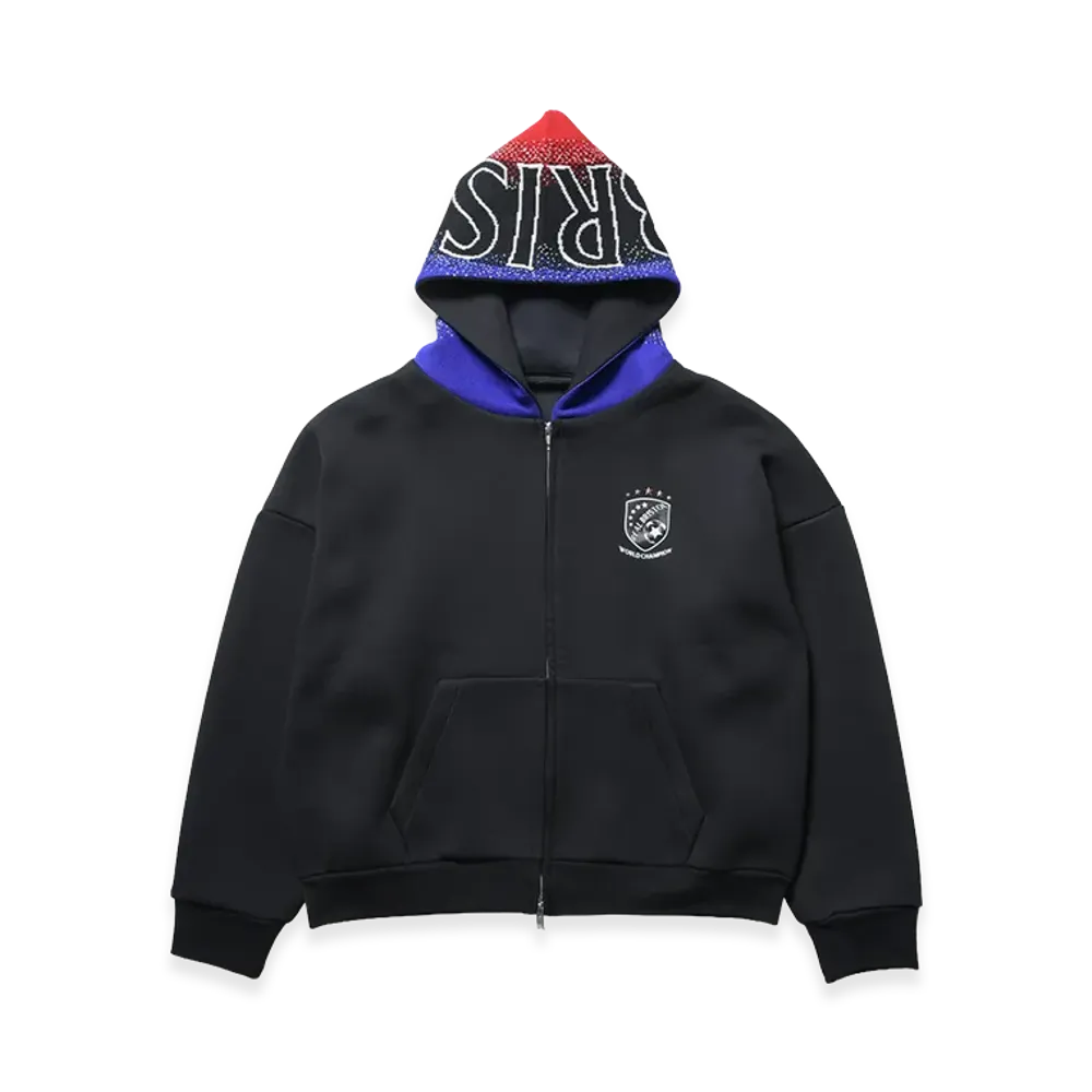 F.C.Real Bristol Champions Bonding Sweat Zip-Up Hoodie "Black"