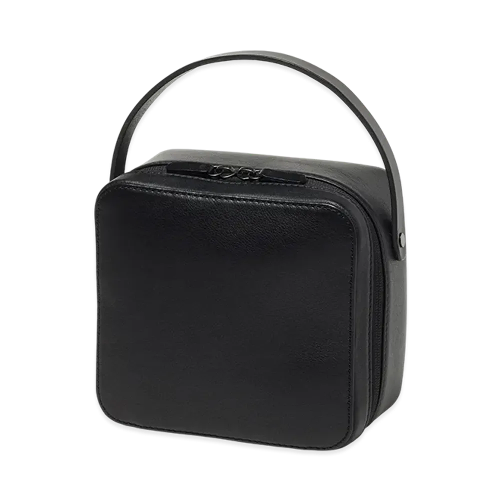 AURALEE Leather Small Travel Case Made By Aeta "Black"
