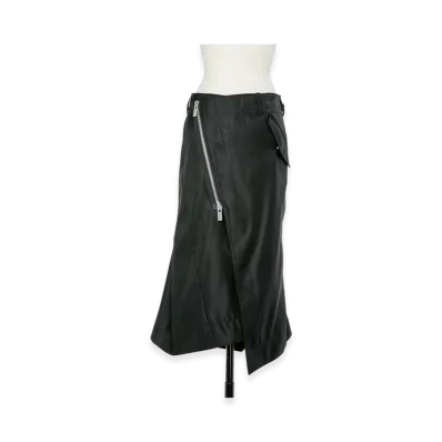sacai Nylon Twill Skirt "Black"