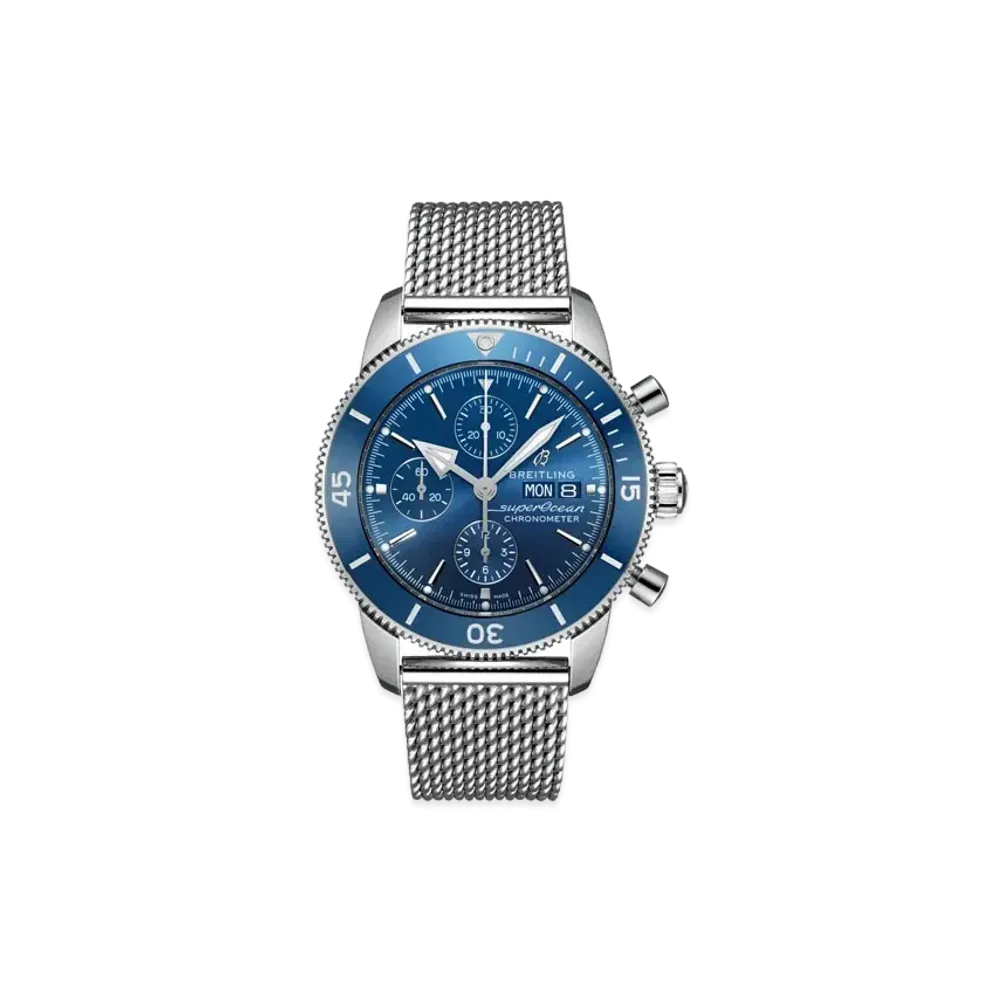 Breitling Superocean Heritage Chronograph 44 "Blue/Stainless Steel"