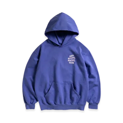 ANTI SOCIAL SOCIAL CLUB I Glow In the Dark Hoodie "Purple"