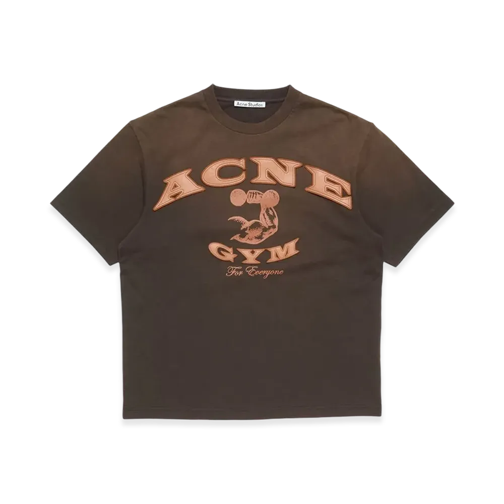 Acne Studios Logo T-Shirt "Dark Brown"