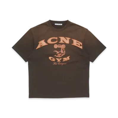 Acne Studios Logo T-Shirt "Dark Brown"