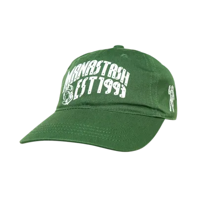 BBC x MANASTASH ARCH LOGO CAP "GREEN"