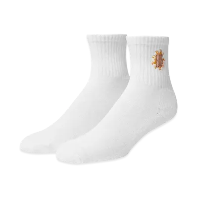 HUF Summer 25 Apollo 1/4 Socks "White"