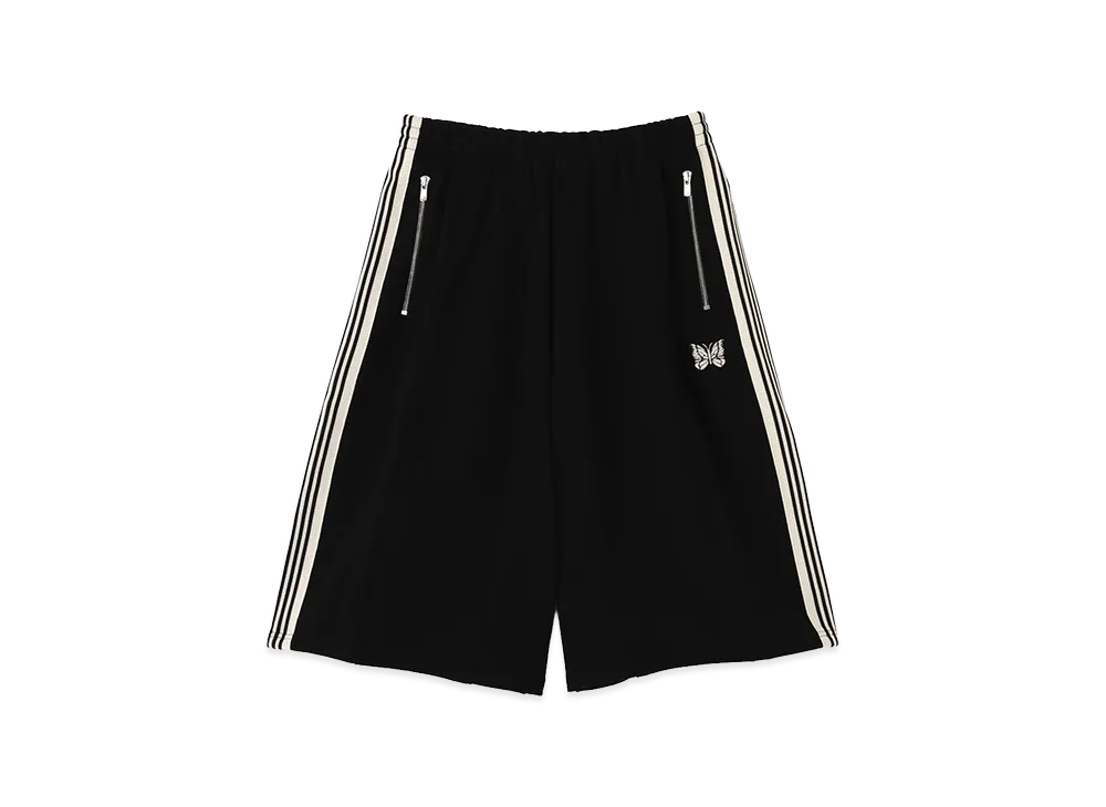 NEEDLES x LHP H.D.Track Shorts - Cotton Jersey "Black"