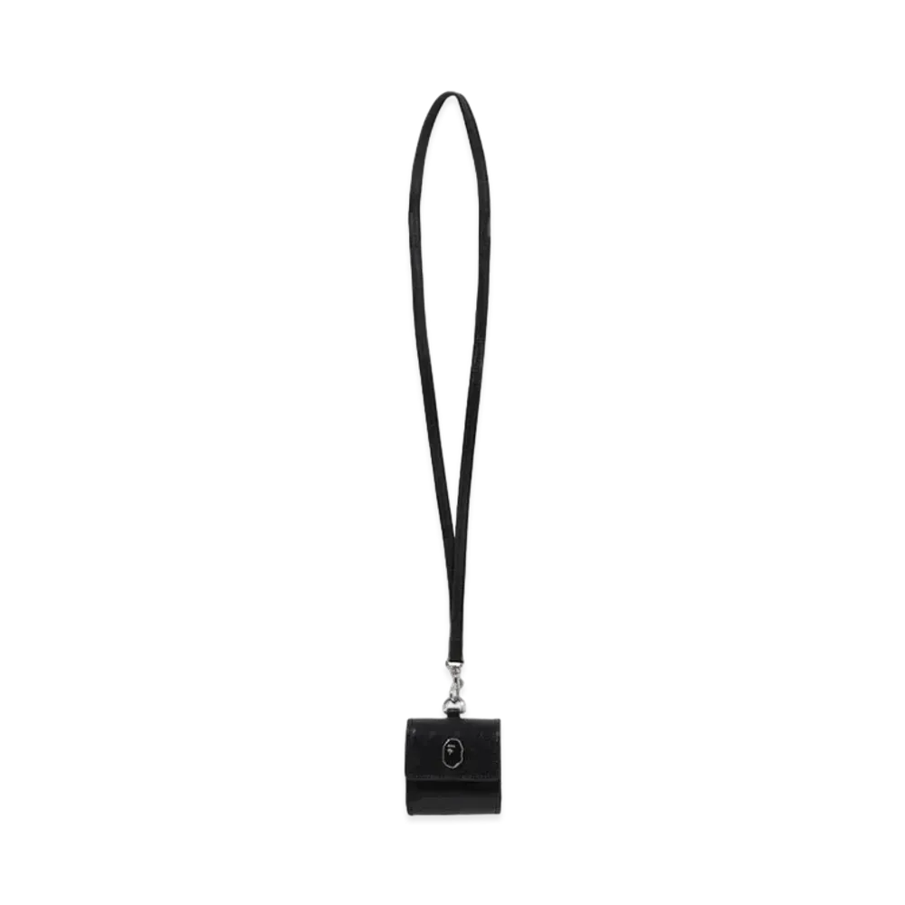 A BATHING APE Airpods Holder "Black"