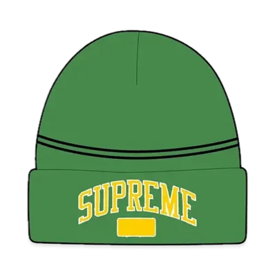 Supreme Fleece Lined Beanie "Green"