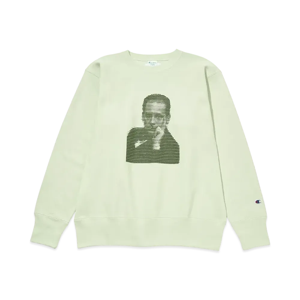 V.A. x Champion Sweatshirt #5 "Light Green"