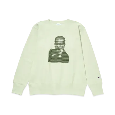 V.A. x Champion Sweatshirt #5 "Light Green"