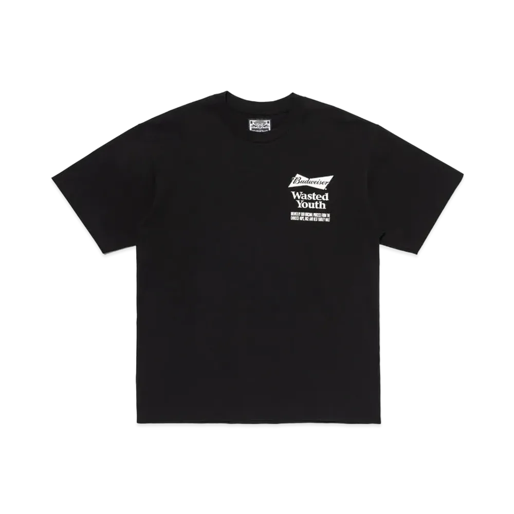 Wasted Youth x Budweiser Budweiser T-shirt "Black" / VERDY