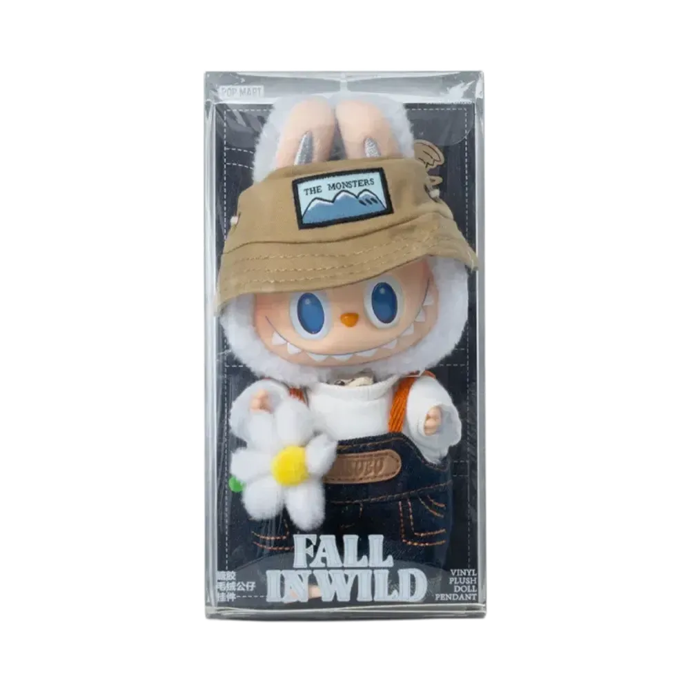 POP MART THE MONSTERS (LABUBU) FALL IN WILD Plush Pendant