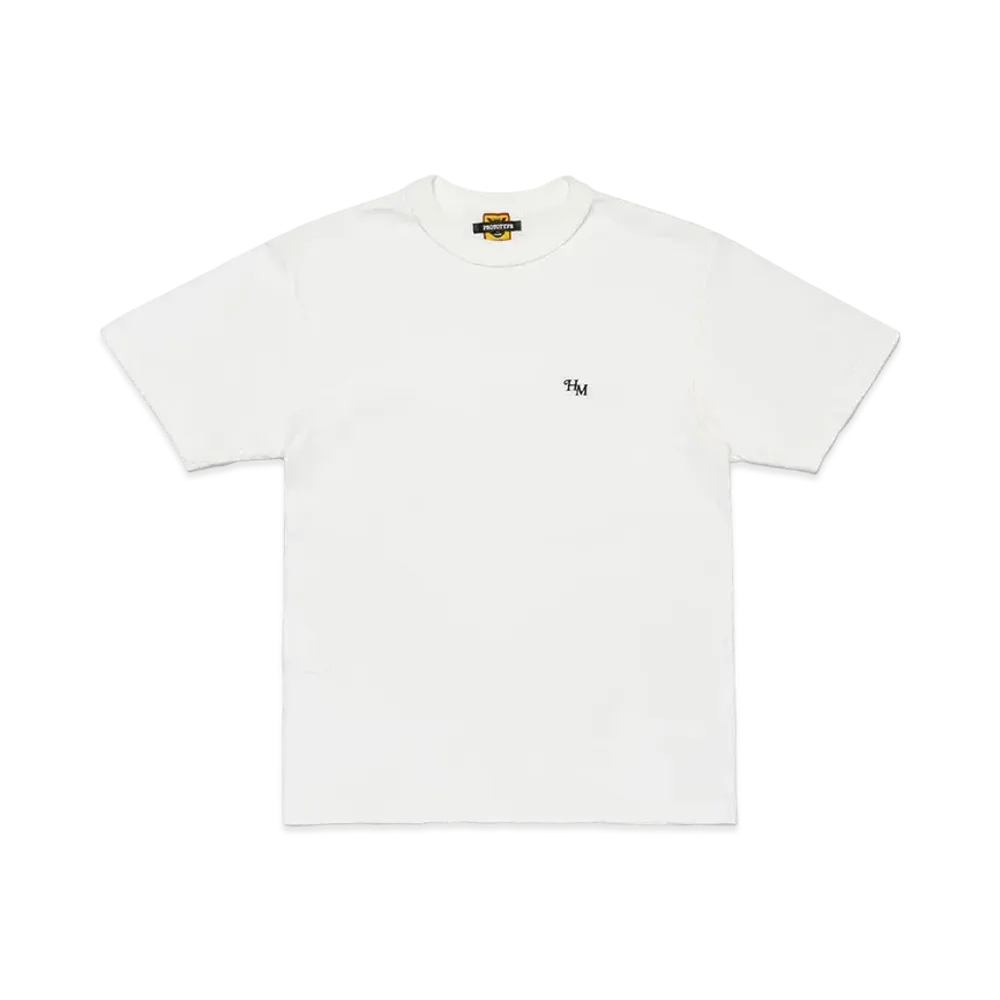 HUMAN MADE Embroidery T-Shirt "White"