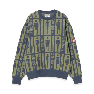 Cav Empt (C.E) Content Exchange Knit "Navy"