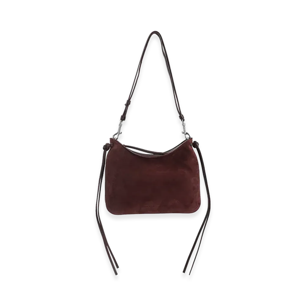 PHOEBE PHILO Gig Small Shoulder Bag "Oxblood"