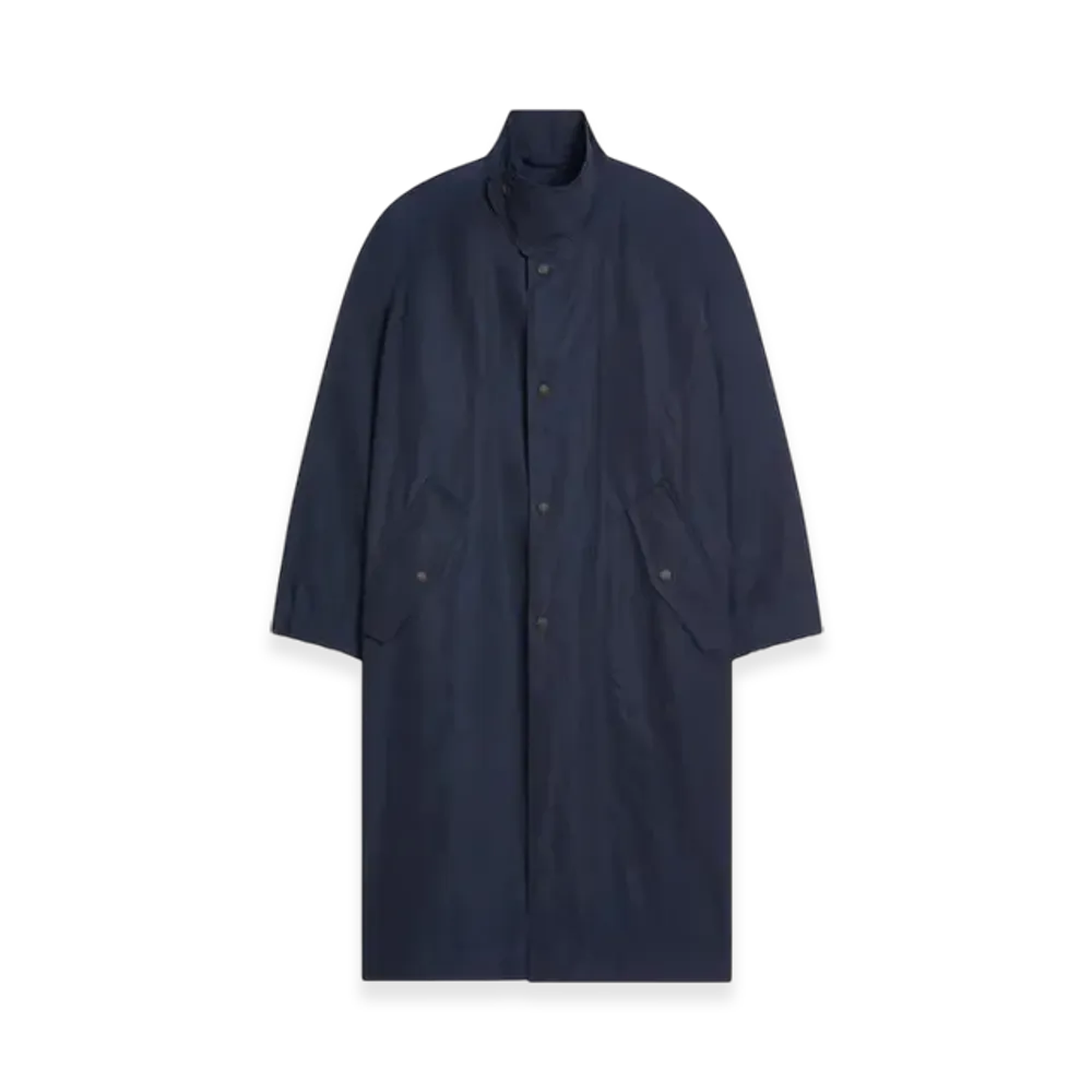 DRIES VAN NOTEN Water Repellent Parka "Navy"