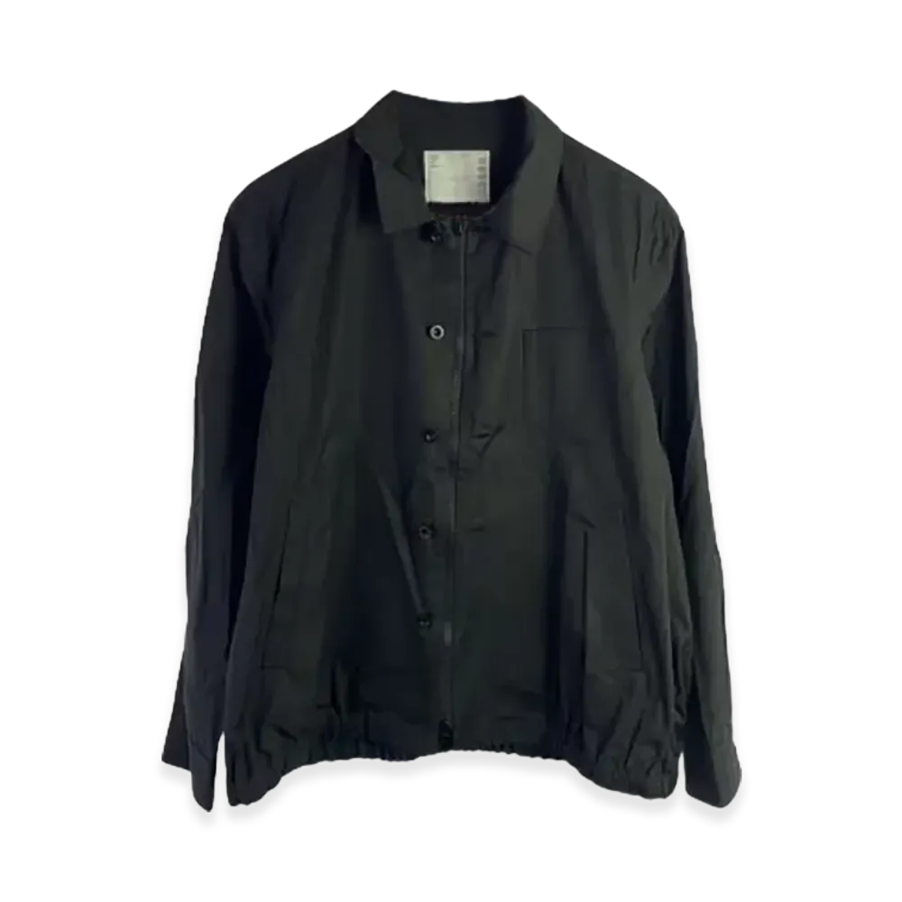 sacai Cotton Poplin Jacket "Black"