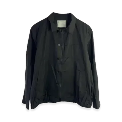 sacai Cotton Poplin Jacket "Black"