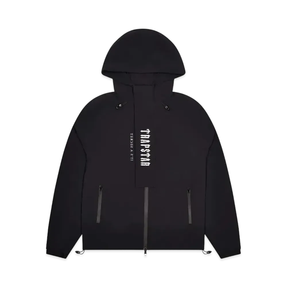TRAPSTAR Decoded Tech Windbreaker "Black"