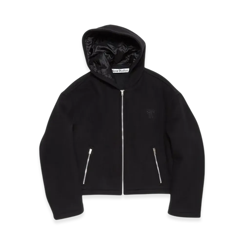 Acne Studios Hooded Jacket Wool Blend "Black"