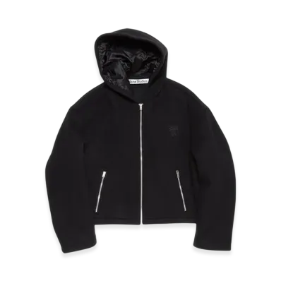 Acne Studios Hooded Jacket Wool Blend "Black"