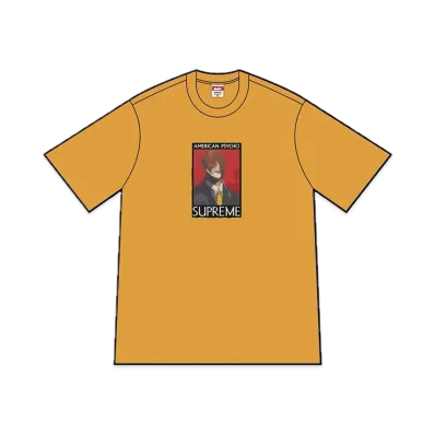 Supreme American Psycho Tee "Mustard"