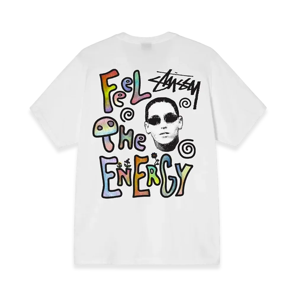 Stussy Energy Tee "White"
