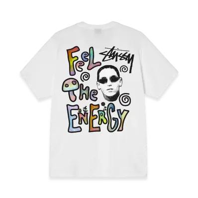 Stussy Energy Tee "White"